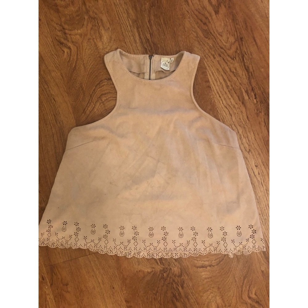 Paper Crane blush tank